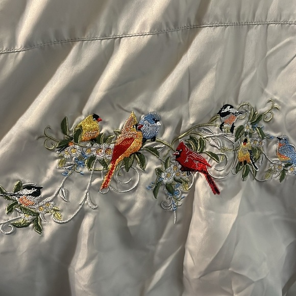 The Bradford Exchange Vintage Collectors Edition Rain Hooded Jacket Birdโฆ - Picture 12 of 17